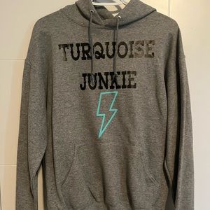 Turquoise Junkie Hoodie